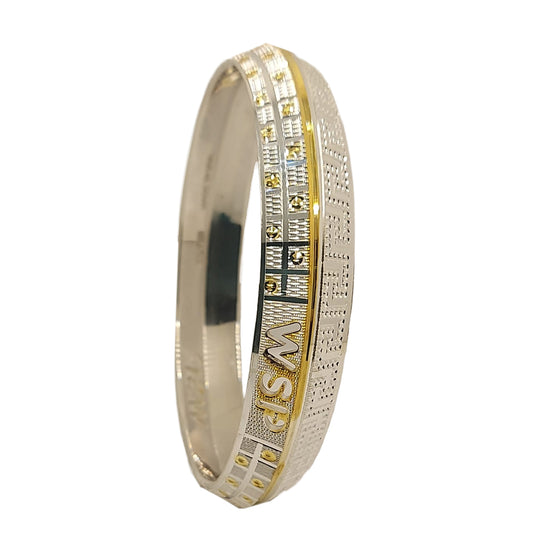 Custom Handmade 925 Sterling Silver Sikh Khalsa Kara | Punjabi Kada Bracelet | Engravable Bangle with Brilliant Finish | Made in USA