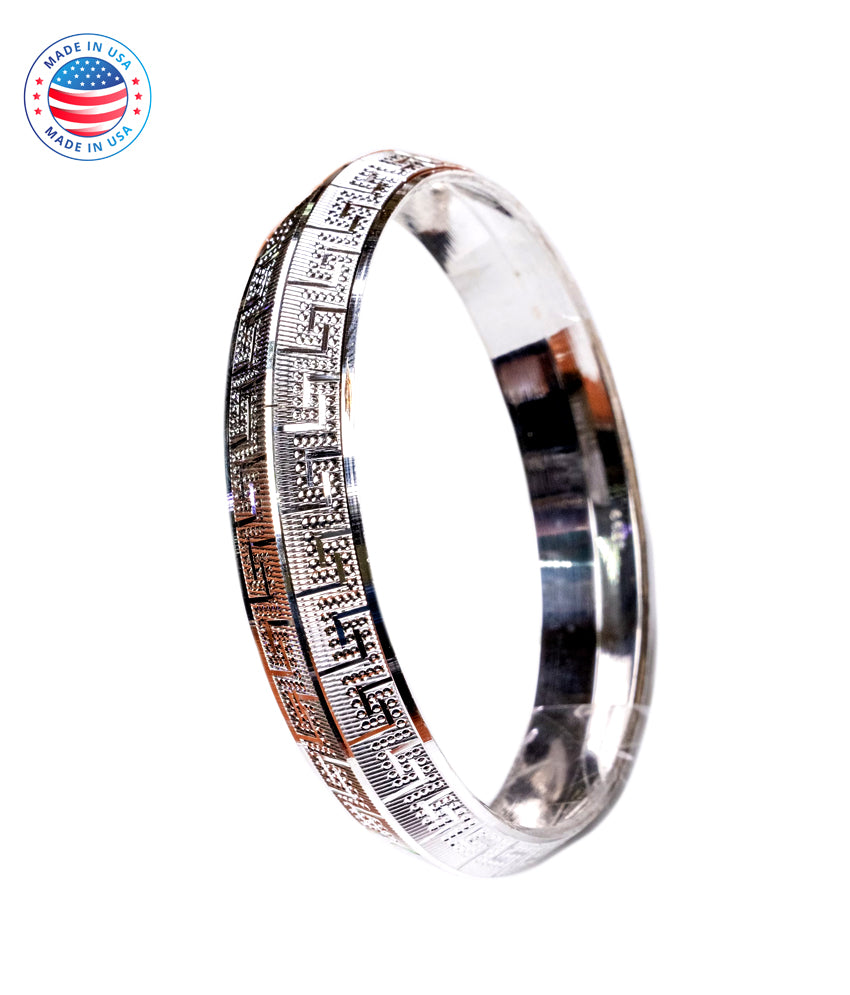 Punjabi Kara | 925 Sterling Silver Sikh Khalsa | Handmade Kada | Made in USA
