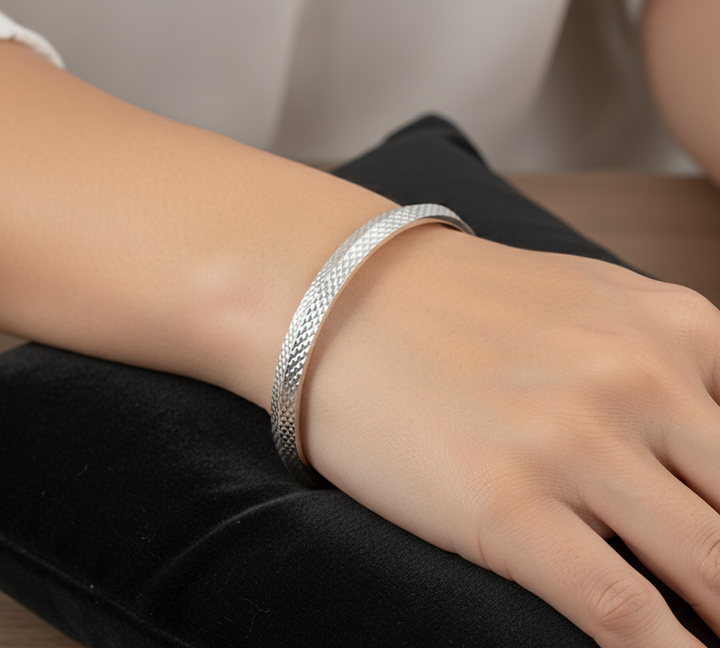 925 Sterling Silver Certified Punjabi Kada / Sikh Men Kada / Made in USA