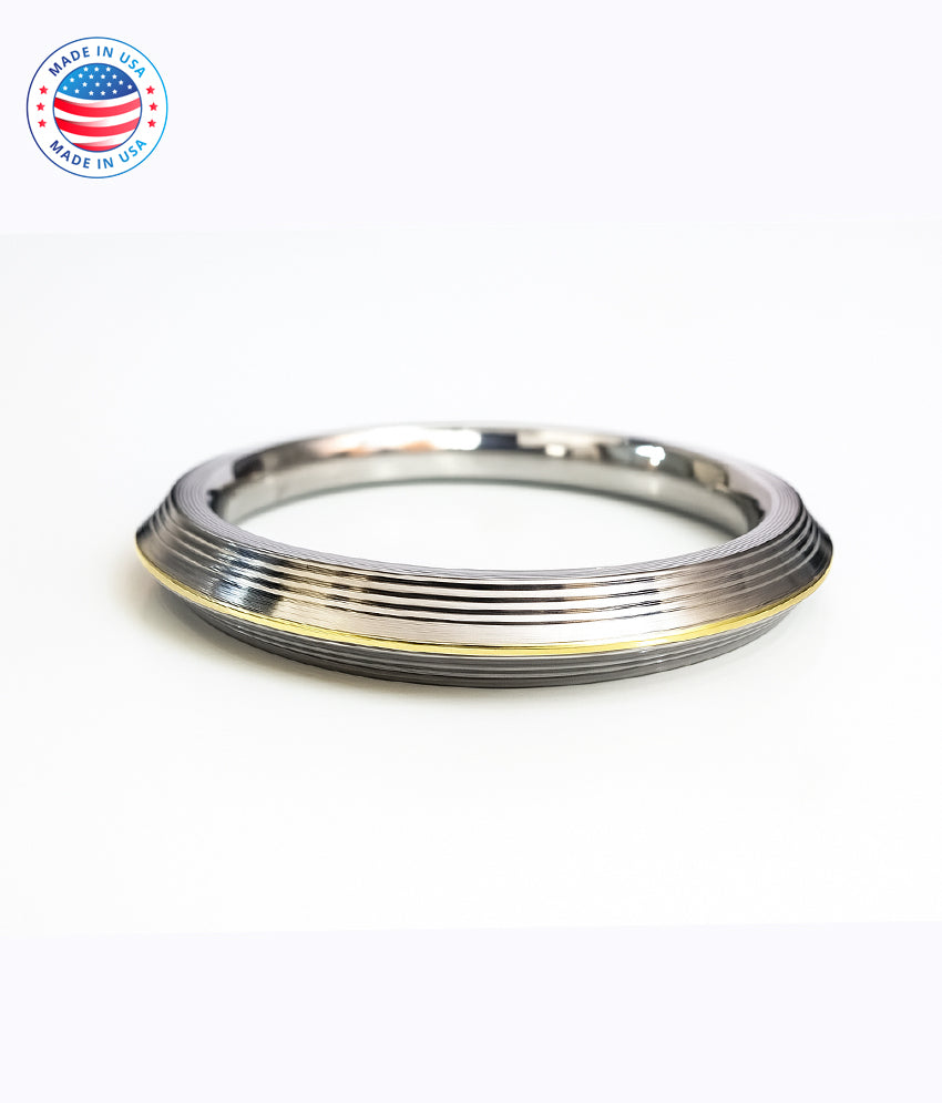 Indian Jewelry Punjabi Style kada | Men Bracelet | Made in USA | Pure Silver Bangle