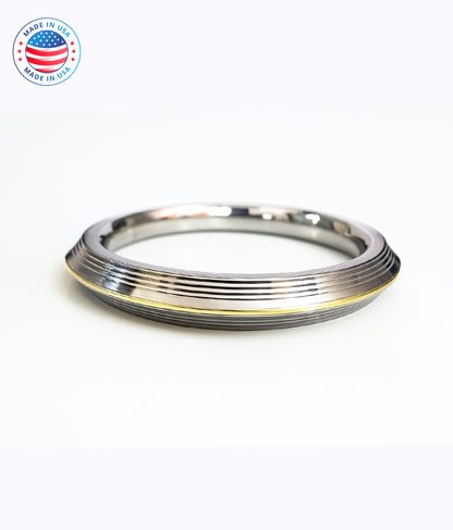 Indian Jewelry Punjabi Style kada | Men Bracelet | Made in USA | Pure Silver Bangle