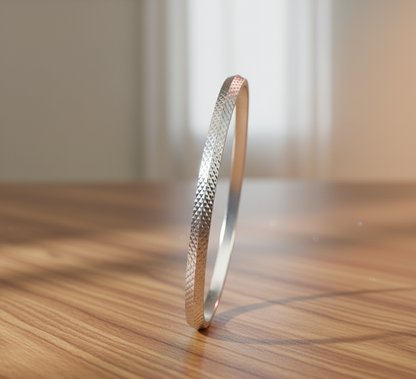 925 Sterling Silver Certified Punjabi Kada / Sikh Men Kada / Made in USA