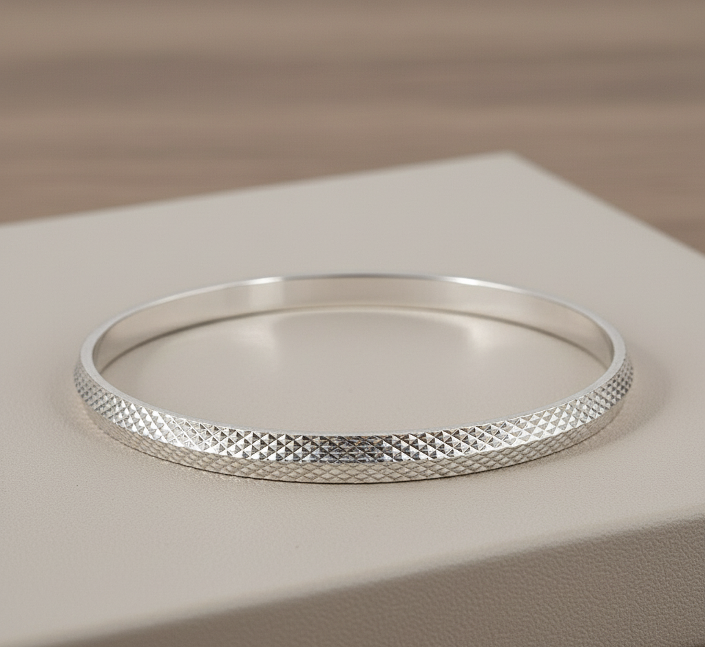 925 Sterling Silver Certified Punjabi Kada / Sikh Men Kada / Made in USA