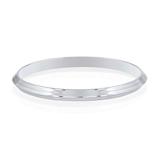 Sikh/Punjabi Kada | 999 Sterling Silver Bracelet | Custom Handmade Kara Cuff for Men & Women | Original Silver | Made in USA